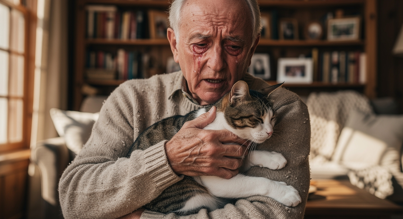 After 14 years, he was reunited with his cat thanks to an incredible stroke of luck