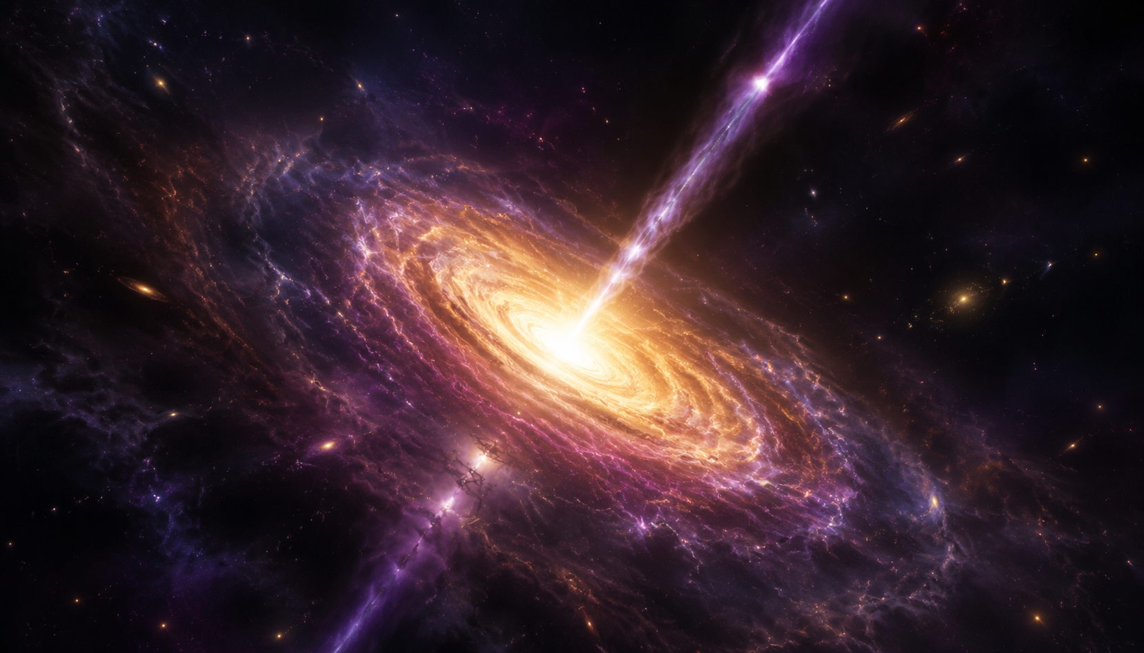 A twinkling quasar reveals the existence of a mature black hole at the dawn of the universe