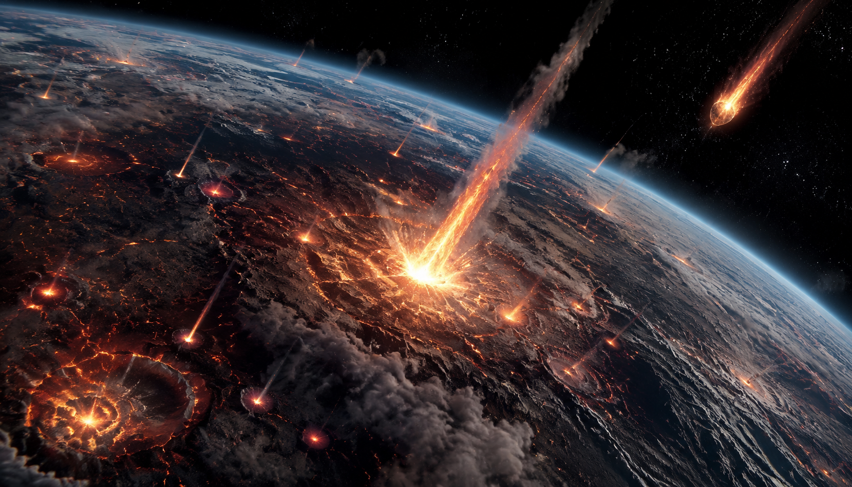 Asteroid impacts may have helped life emerge on early Earth
